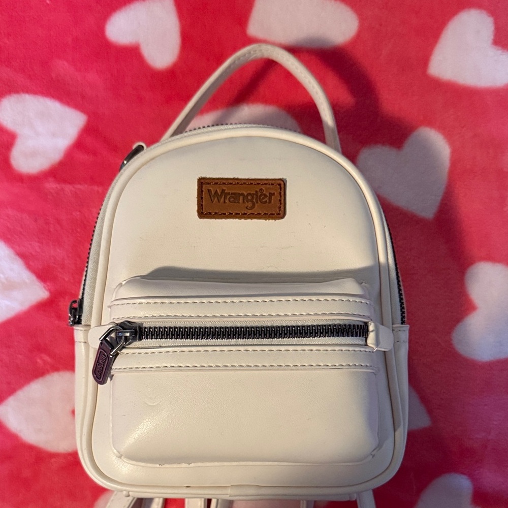 Wrangler Cream Mini Backpack